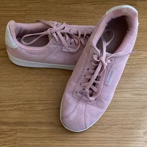 Champion Pink Faux Suede Tennis Shoe